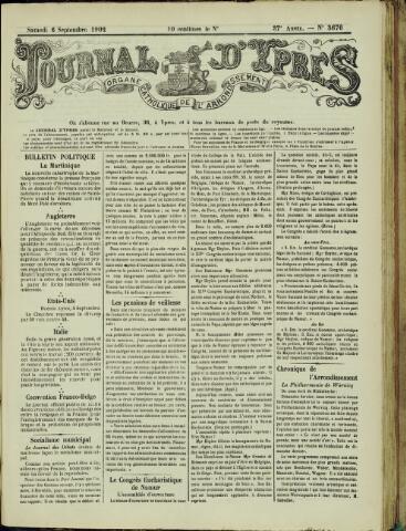 Journal d’Ypres (1874 - 1913) 1902-09-06