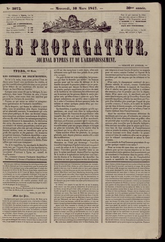 Le Propagateur (1818-1871) 1847-03-10
