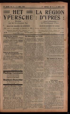 Het Ypersch nieuws (1929-1971) 1936-05-02