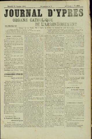 Journal d’Ypres (1874 - 1913) 1905-10-25