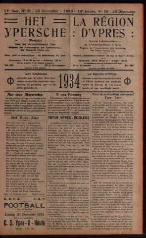 Het Ypersch nieuws (1929-1971) 1933-12-30