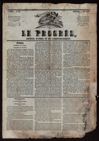 Le Progrès (1841-1914) 1843-08-06