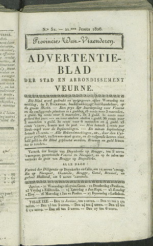 Het Advertentieblad (1825-1914) 1826-06-21
