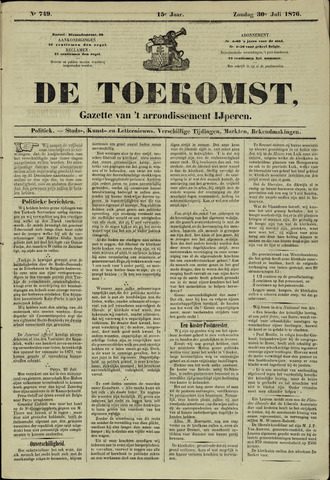 De Toekomst (1862-1894) 1876-07-30