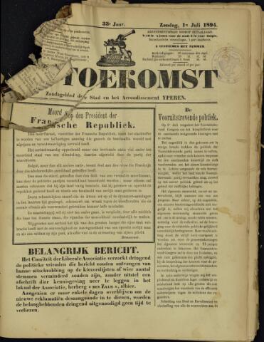 De Toekomst (1862 - 1894) 1894-07-01