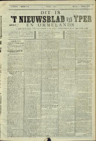 Nieuwsblad van Yperen en van het Arrondissement (1872 - 1912) 1908-10-03