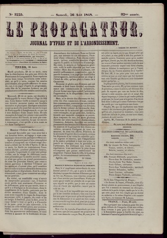 Le Propagateur (1818-1871) 1848-08-26
