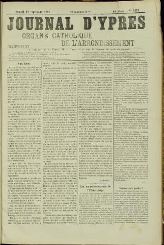 Journal d’Ypres (1874 - 1913) 1905-09-28