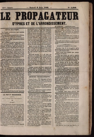 Le Propagateur (1818-1871) 1866-06-09