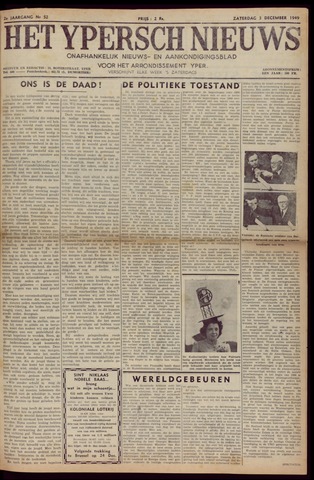 Het Ypersch nieuws (1929-1971) 1949-12-03