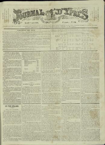Journal d’Ypres (1874-1913) 1874-08-01