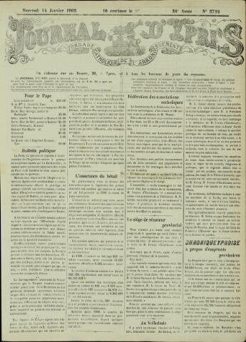Journal d’Ypres (1874 - 1913) 1903-01-14