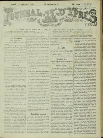 Journal d’Ypres (1874-1913) 1903-09-19