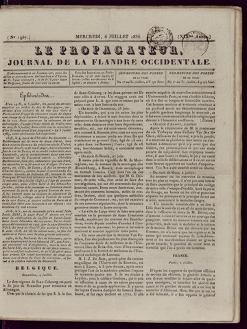 Le Propagateur (1818-1871) 1836-07-06