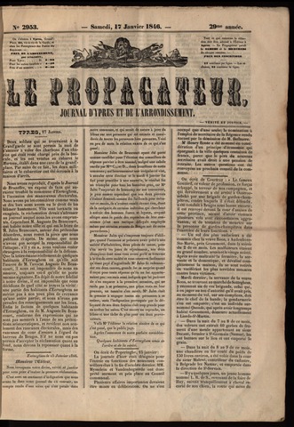 Le Propagateur (1818-1871) 1846-01-17