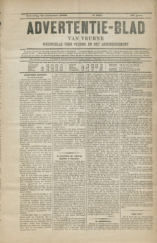 Het Advertentieblad (1825-1914) 1888-02-25