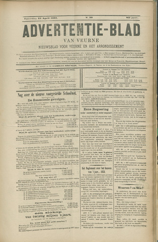 Het Advertentieblad (1825-1914) 1911-04-13