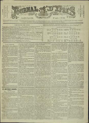Journal d’Ypres (1874 - 1913) 1874-04-04