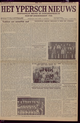 Het Ypersch nieuws (1929-1971) 1971-01-15