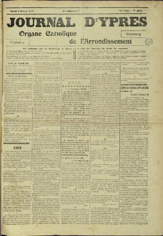 Journal d’Ypres (1874 - 1913) 1909-01-02