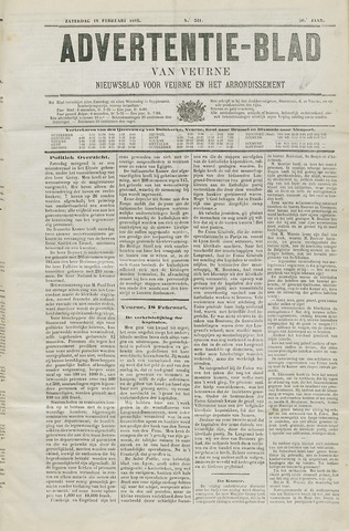 Het Advertentieblad (1825-1914) 1882-02-18
