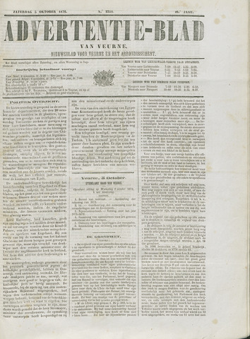 Het Advertentieblad (1825-1914) 1872-10-05