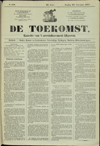 De Toekomst (1862 - 1894) 1877-11-25