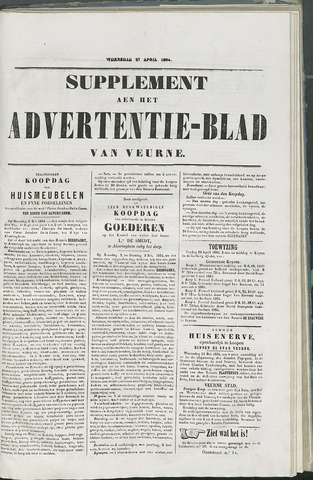 Het Advertentieblad (1825-1914) 1864-04-27