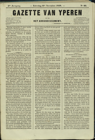 Gazette van Yperen (1857-1862) 1858-11-06