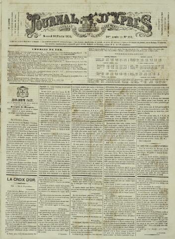 Journal d’Ypres (1874 - 1913) 1875-02-10
