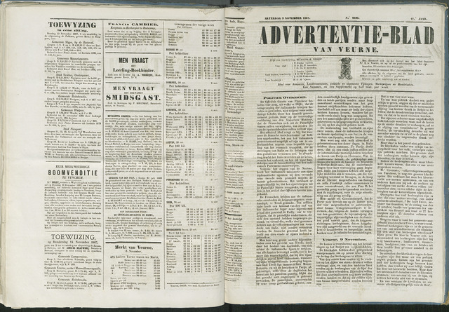 Het Advertentieblad (1825-1914) 1867-11-09