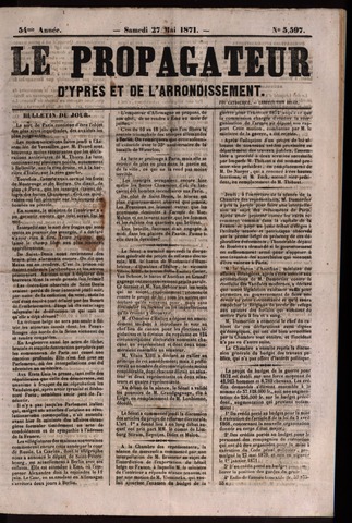 Le Propagateur (1818-1871) 1871-05-27