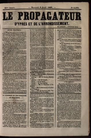 Le Propagateur (1818-1871) 1868-04-08