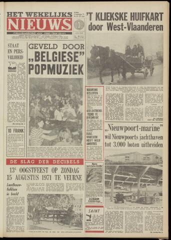 Het Wekelijks Nieuws (1946-1990) 1971-08-13