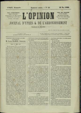 L’Opinion (1863-1873) 1869-05-23