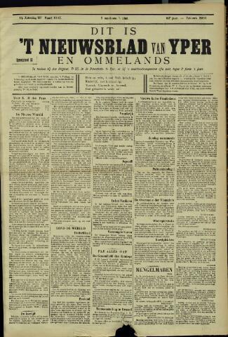 Nieuwsblad van Yperen en van het Arrondissement (1872 - 1912) 1907-03-23