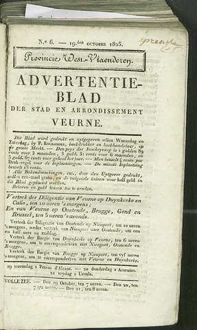 Het Advertentieblad (1825-1914) 1825-10-19