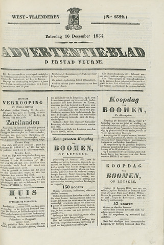 Het Advertentieblad (1825-1914) 1854-12-16
