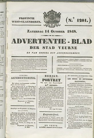 Het Advertentieblad (1825-1914) 1848-10-14