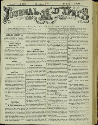 Journal d’Ypres (1874 - 1913) 1903-04-04