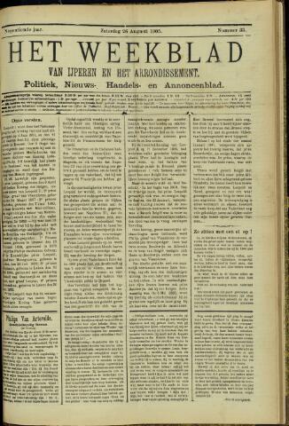Het weekblad van Ijperen (1886 - 1906) 1905-08-26