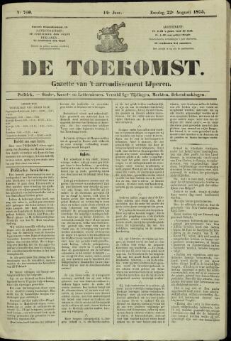 De Toekomst (1862-1894) 1875-08-22