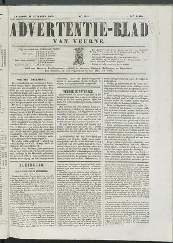 Het Advertentieblad (1825-1914) 1865-11-18