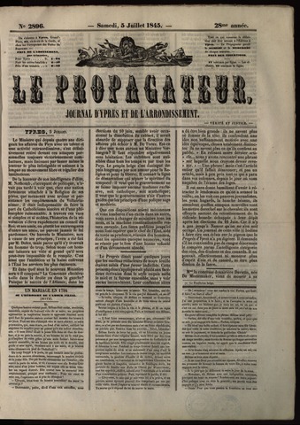 Le Propagateur (1818-1871) 1845-07-05