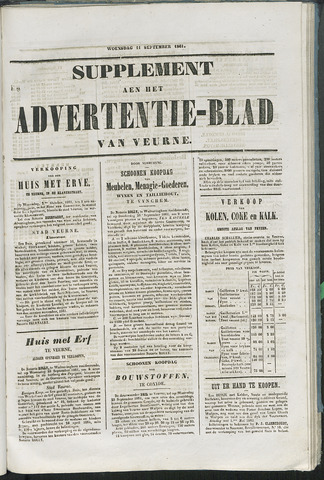 Het Advertentieblad (1825-1914) 1861-09-11