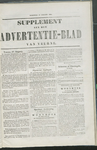 Het Advertentieblad (1825-1914) 1864-08-17