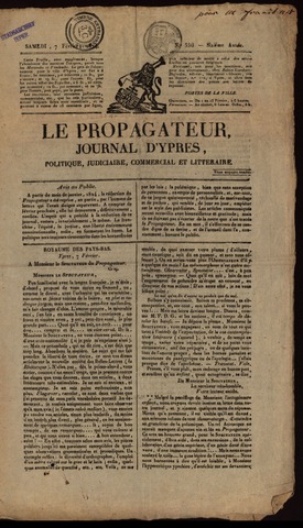 Le Propagateur (1818-1871) 1824-02-07