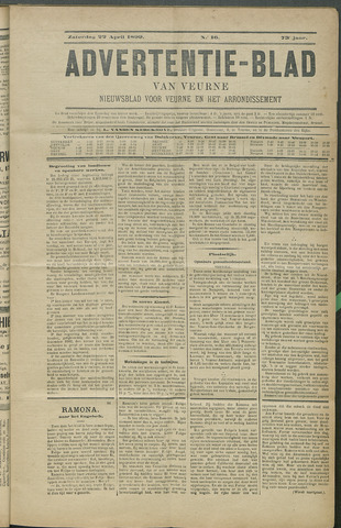 Het Advertentieblad (1825-1914) 1899-04-22