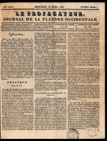 Le Propagateur (1818-1871) 1835-03-25