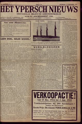Het Ypersch nieuws (1929-1971) 1954-12-18